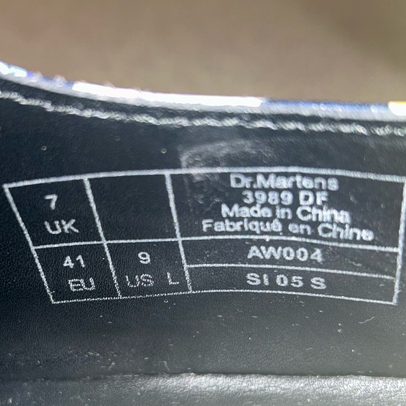 Flower Print Dr. Martens 3989 DF 🌺🌸🌻 - Picture 6 of 6